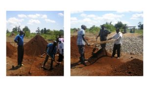 Photo of making bricks